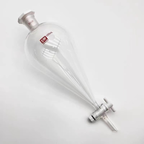 Clear Glassware Separate Funnel with stopcock 1000ml