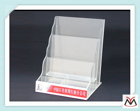 acrylic brochure holder,clear multi layer brochure holder acrylic,desktop brochure holder