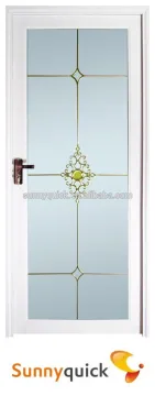 aluminium casement door with grill design french door
