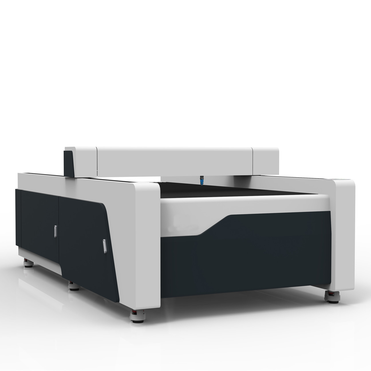 Laser cutting machine for metal sheet