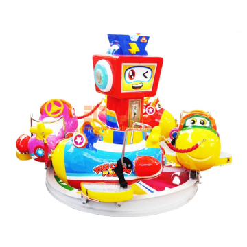 Coin-Operated Kiddie Rides: Amusement Park Games Including Rotate Airplane and Shopping Center Attractions for Sale