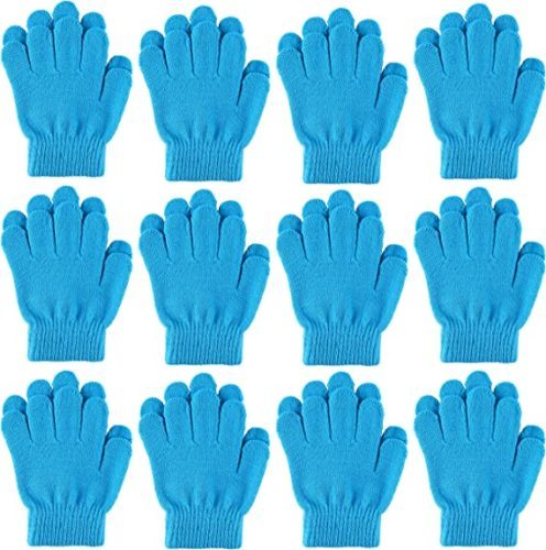 Winter Warm Acrylic Cable Knit Gloves Touchscreen Fingers