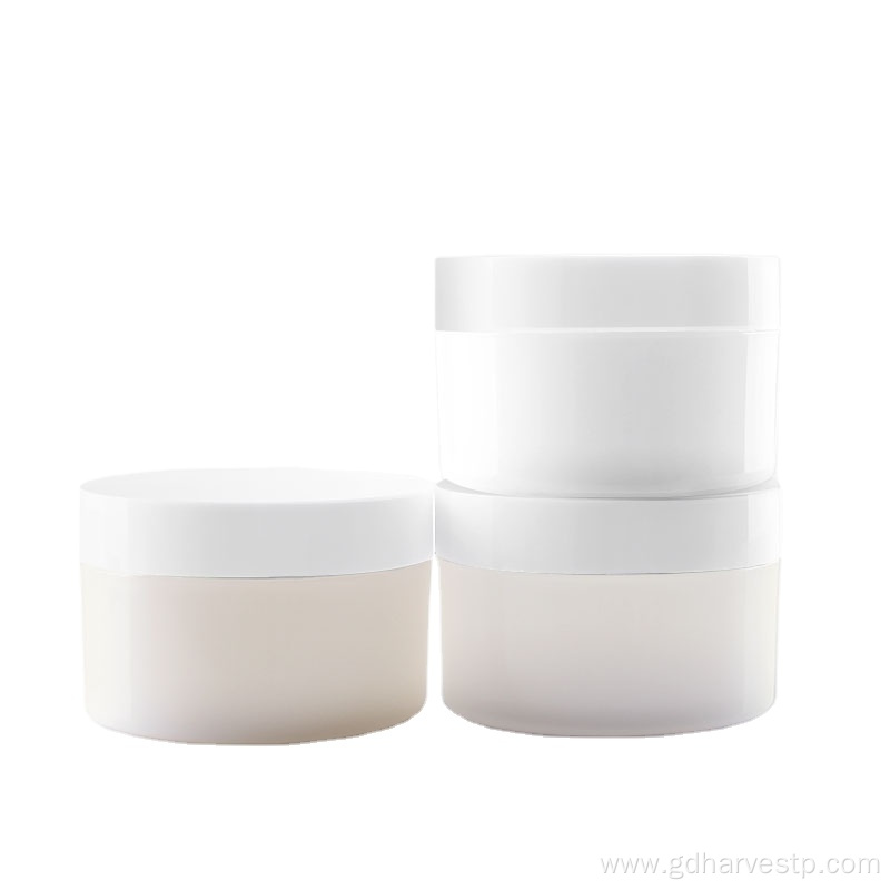 New Design 100g White Plastic Face Cream Jar