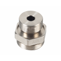 Изготовленный на заказ швейцарский токарный воздушный фитинг из нержавеющей стали
