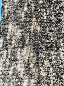 Brush Slub Rib Sweater fabric