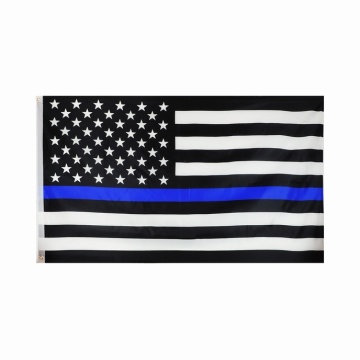 garis hitam bendera Amerika Serikat