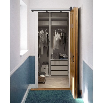 Bi-fold Top Mount Barn Single Door Hardware Kits