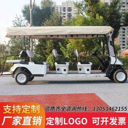 4-Seat Golf Cart 6-Seat 8-Seat Electric Four-Wheel Sightseeing Cart Golf Cart Scenic Spot Security Cruise Car