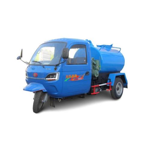 Three wheeled manure suction truck for sale