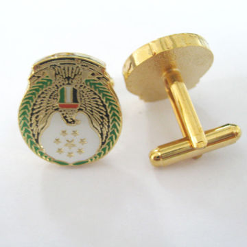 Competitive Price 1.5mm - 3.0mm Epoxy Coating Custom Cufflinks