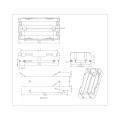 BBC-SN-A-18650-049 Dual Battery Holder för 18650 THM