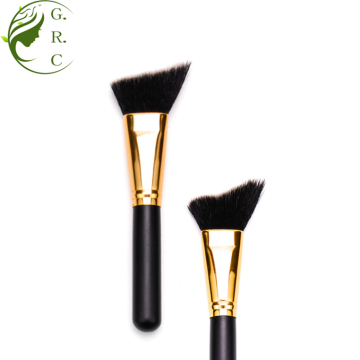 Makeup Application Angled Blush Contour Brush