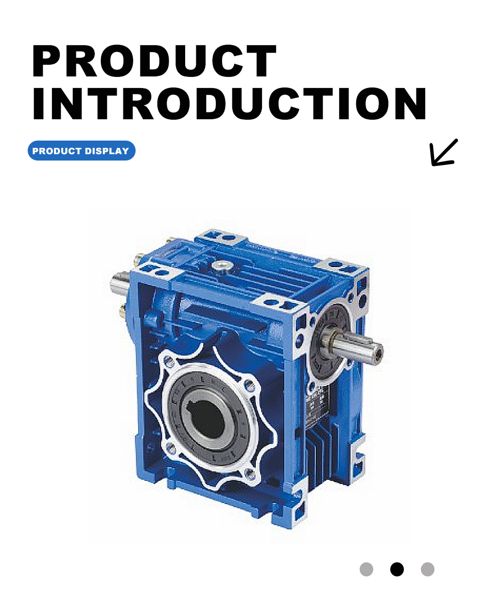 NRV VS Industrial Worm Gear Drive X