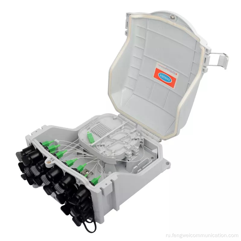 16 -сердечный наружный водонепроницаемый волоконно -оптический распределительный ящик