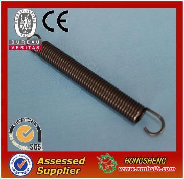 Extension spring for spring powered car
