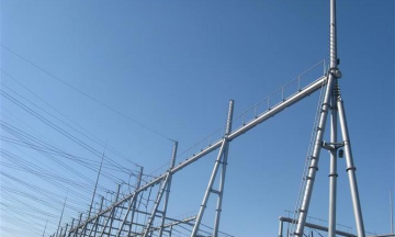 Intermediate structure of substation