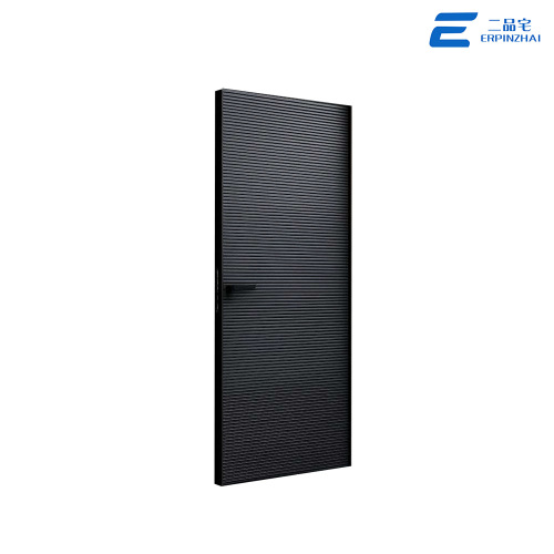 Puerta de entrada de aluminio fundido de panel completo resistente a la intemperie