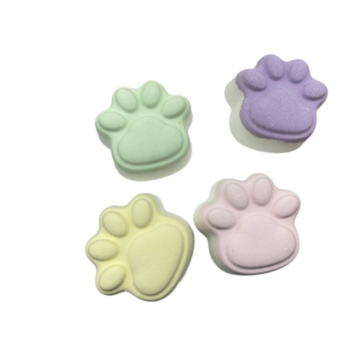 Natural Essential Oil Bath Salt Ball Cat Paw