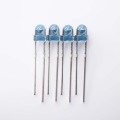 780nm IR LED 3mm Durchgangsloch Blaue Linse H4.5mm