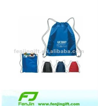 custom brand drawstring shopping bags