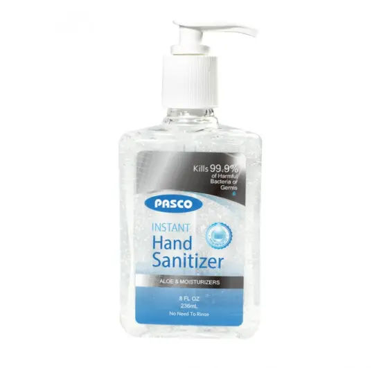 Instant Hand Sanitizer/Hand Disinfectant Gel 8oz/236ml Kills 99.9% Germs with FDA/Ce