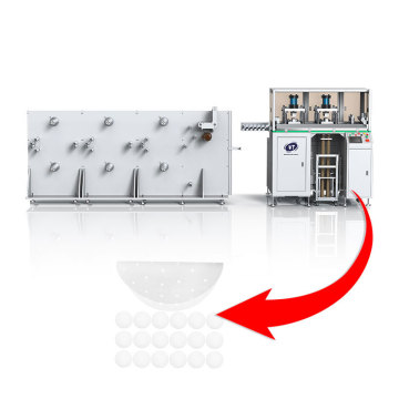 Máquina de corte de papel de aceite de silicona automático completo