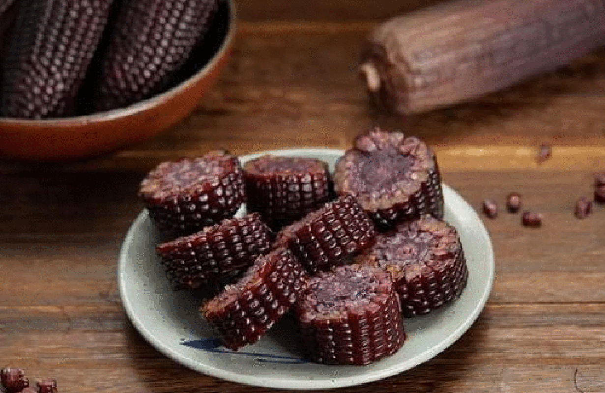 High starch Black corn