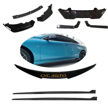 ABS Front Lip and Rear Diffuser Aero Kit for BMW 2 Series 2021-2022 - F44 Black