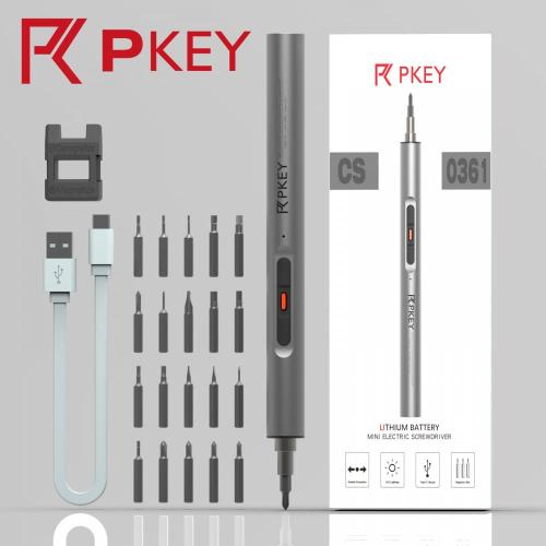 PKEY CS0361A-4 type-C Power Screwdriver With 20pcs Bits