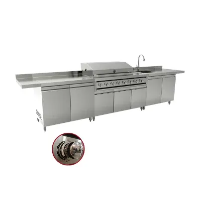 Modern Simplicity Barbecue Propane Grill High Quality Outdoor Kitchen
