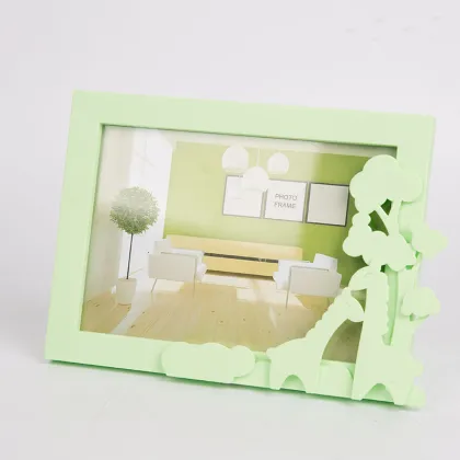 Creative resin desktop wedding photo  frame