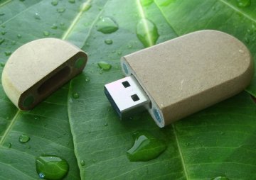 Personalized 16gb 32gb Pc Write Protection Paper Wooden Usb Flash Drives Sticks