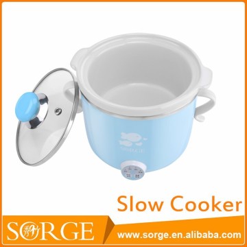 Custom Top Funnel Design Iron Blue Baby Food Processor