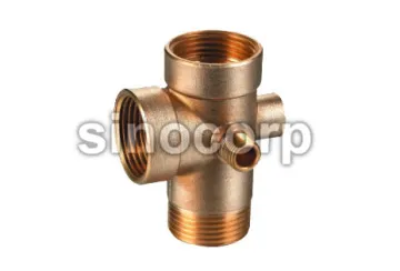 Brass 5-way fitting