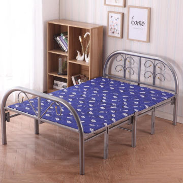 Affordable Metal Folding Camp Bed: Lightweight and Portable Design