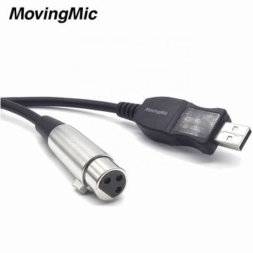 Hoogwaardige USB-vrouw naar XLR mannelijke microfoonkabel: uw ultieme audioconnectiefoplossing