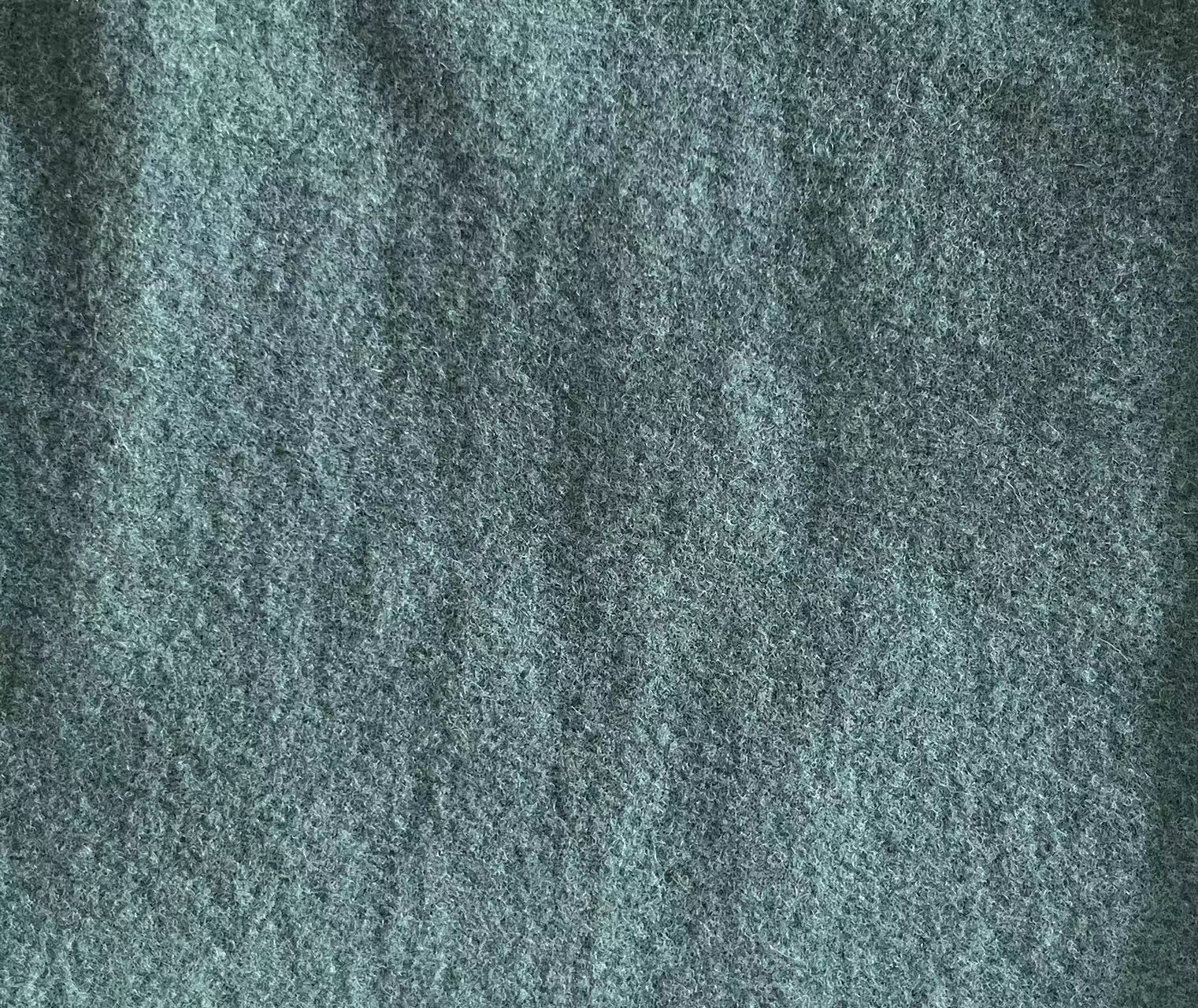 100% wool fleece fabric