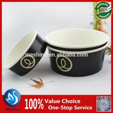 custom printed paper salad bowl, salad container, paper packaging box