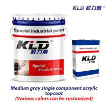 Średnioszary, jednoskładnikowy akrylowy lakier nawierzchniowy