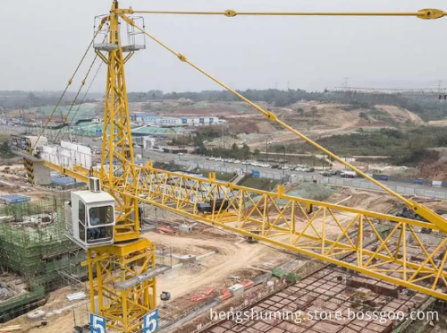 Chinese Manufacturer Offers XGT6015 Flat Top Tower Crane: A Comprehensive Construction Building Equipment Solution
