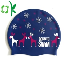 Silicone Swim Custom Printed Logo Cap Water Sport