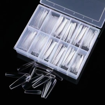 2023 3xl Tapered Square Nail Tips with Custom Logo