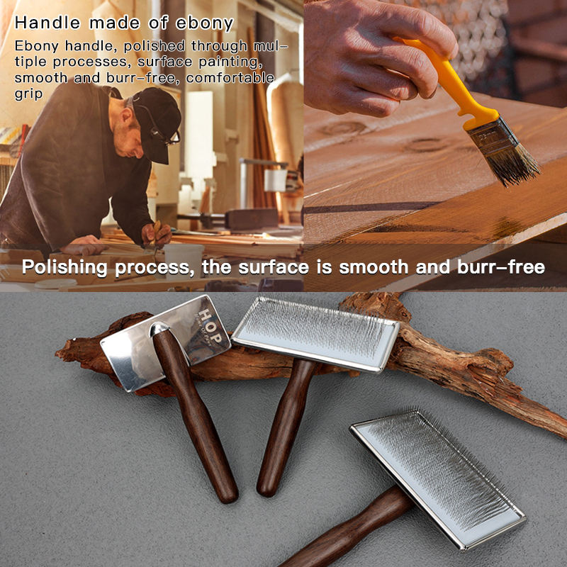 wooden slicker brush  5