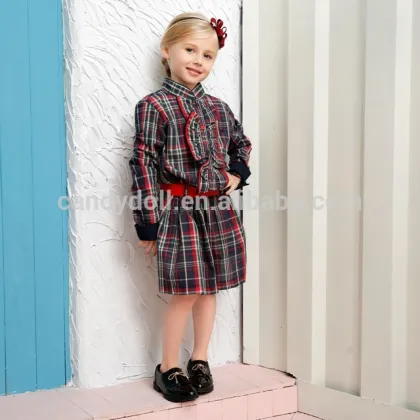 2016 European style children clothing casual baby Princess girls dress