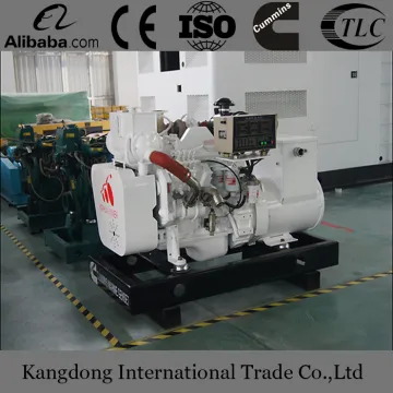 6BTAA5.9-GM115 Cummons powered 90KW marine generator approevd by CCS BV