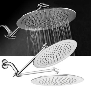 plastic 6 function micro bubble hand held rain shower head