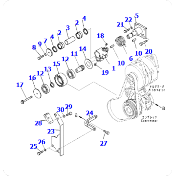 SAA6D170E-5 Tensioning Device 6245-81-6800