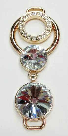 Diamante Trims for Women`s T-Bar Sandals