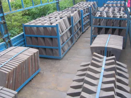 Cement Wear Casting Liners , Conch Cement Group Sand Castings Df065 With Ak49j