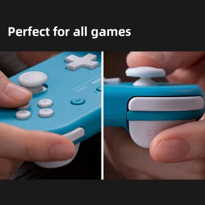 8BitDo Gamepads for Multiple Platforms including Nintendo Switch, Raspberry Pi, Android, iOS, iPadOS, tvOS, and macOS